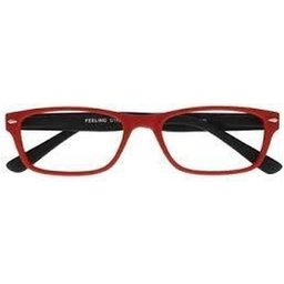 Lunettes Feeling Rouge avec Noir +1.50 1pièce