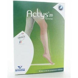 20 Chaussette Noir Taille 4C 1 Paire