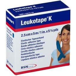 Leukotape® K 2,5 cm x 5 m Bleu