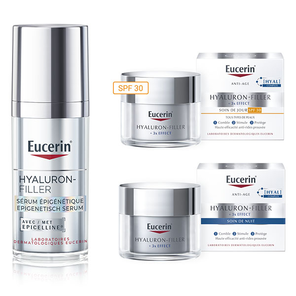 HYALURON-FILLER Routine Visage Anti-âge 3x Effect