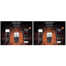 Vichy Homme Coffret Mon Rituel Bien-être Visage et Corps Anti-Fatigue