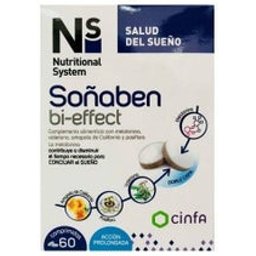 Ns Soñaben Bi-effet 1,85 Mg Mélatonine 60 Comprimés