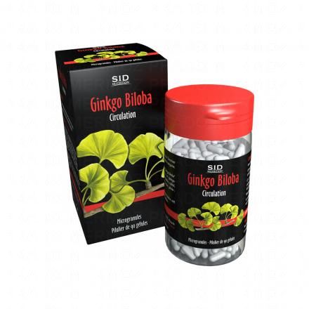SID NUTRITION Phytoclassics Ginko Bilboa circulation boîte de 90 gélules