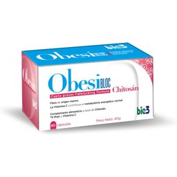 Bie3 ObesiBLOC Chitosán 80 Gélules
