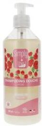Shampoing Douche Rose Biologique 500 ml - Flacon-Pompe 500 ml
