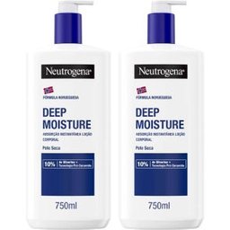 Neutrogena Pack Hydratation Profondeur Peau Sèche 2x750ml