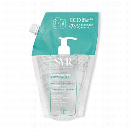Physiopure - Eau micellaire eco recharge 400ml