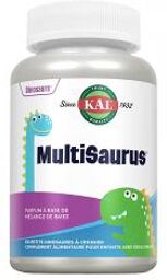 Dinosaures Multisaurus - 60 Comp à Croquer - Pot 60 comprimés à croquer
