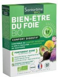 Bio Bien-Être du Foie Confort Digestif Bio 30 Gélules - Boîte 30 Gélules
