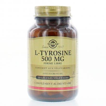 L-Tyrosine 500mg 50 gélules