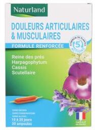 Douleurs Articulaires et Musculaires 20 Unités - Boîte 20 ampoules de 10 ml