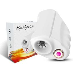 Master Masturbateur Vibrateur Blanc 1ut