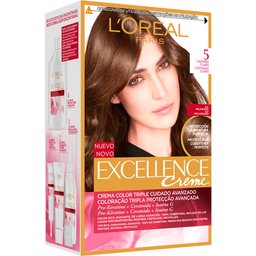Set Excellence Creme Hair Colour 5-Light Brown (en anglais)