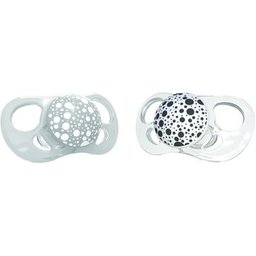 Trompe-L'Oeil Silicone Gris Blanc Pastel 6+M 2uts
