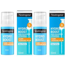Neutrogena Hydro Boost Fluide Crème Hydratant Visage SPF 50 50ml