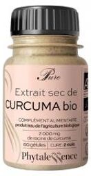 Pure Curcuma Bio 60 Gélules - Pot 60 gélules