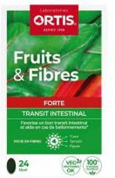 Fruits & Fibres Forte Transit Intestinal 24 Comprimés - Boîte 24 comprimés