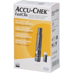 Accu-Chek® FastClix AutoPiqueur + Cartouche de 6 Lancettes