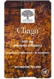 Chaga 600 mg 30 Comprimés - Boîte 30 comprimés