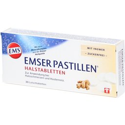 Pastilles sans sucre au gingembre