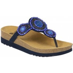 Zarina Sandalia Bioprint Azul Talla 37 1 Par