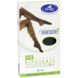 Sheer 30den Tights Riposante Black Size 4 1 Paire