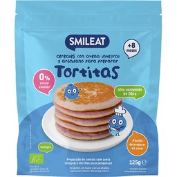 Mix Ecológico de Tortitas Avena Integral y Arándanos 125g