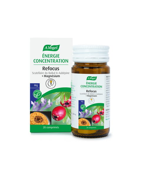 Energie & Concentration Refocus 28 comprimés