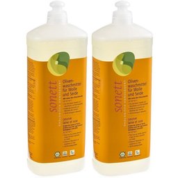 Lessive liquide à base d'huile d'olive