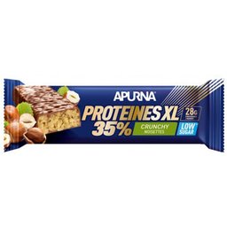 Apurna Barre Hyperprotéinée Crunchy XL 35% Noisettes