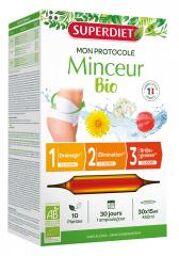 Protocole Minceur Bio 30 Ampoules - Boîte 30 ampoules de 15 ml