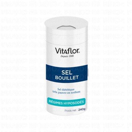 Sel Bouillet diététique très pauvre en sodium 240g