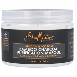 African Black Soap Bamboo Charcoal Masque 340g