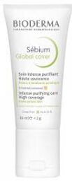 Sébium Global Cover Soin Intense Purifiant Haute Couvrance 30 ml + 2 g - Tube 30 ml + 2 g