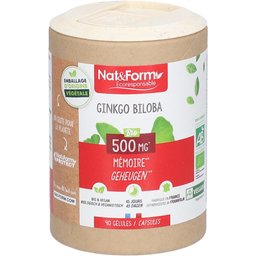 Nat&Form Mémoire - Ginkgo Biloba Cyprès BIO