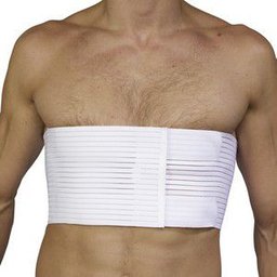 Ceinture De Thorax ES Velcro Homme Large H : 16 cm