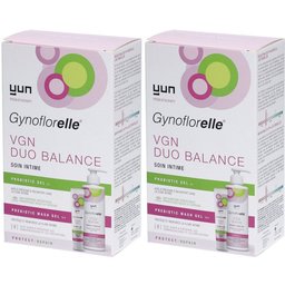 Gynoflorelle® VGN Duo Balance Soin intime Probiotic gel + prebiotic wash gel