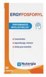 Ergyfosforyl 60 Caps - Performances Intellectuelles - Boîte 60 capsules