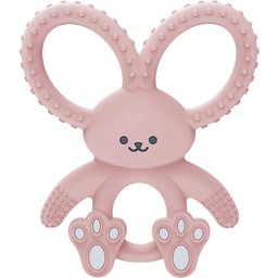 Dr Brown's Anneau de Dentition Doux en Silicone Lapin Rose 1ut