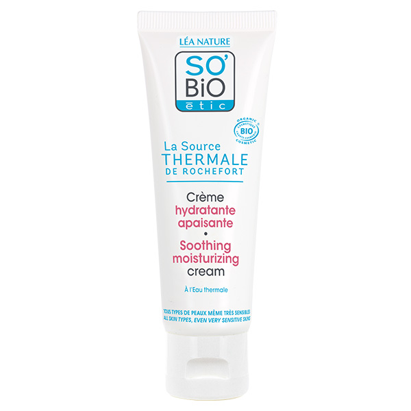 So'Bio Étic Eau Thermale de Rochefort Crème Hydratante Apaisante Bio 50ml