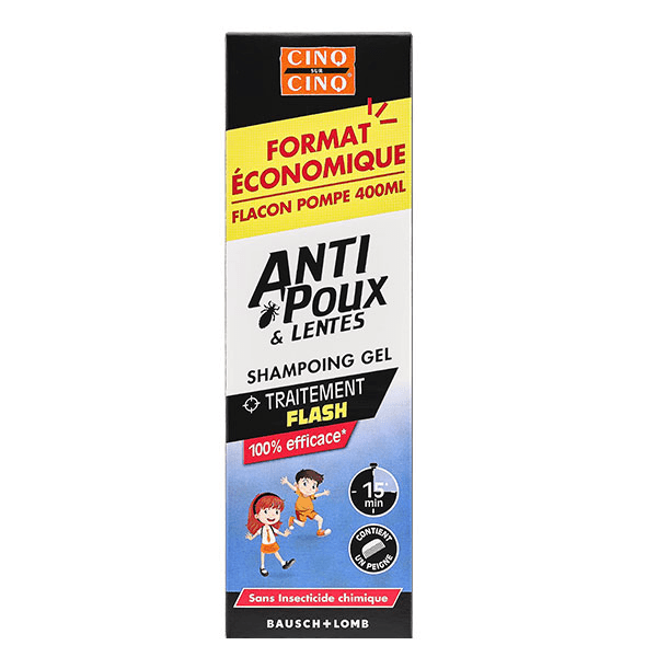 Shampooing Gel Anti-Poux et Lentes 400ml