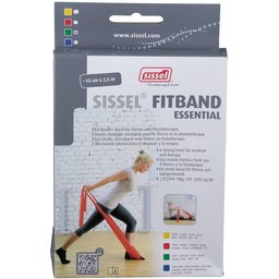 Fitband Essential 15cm x 2,5m Strong Vert