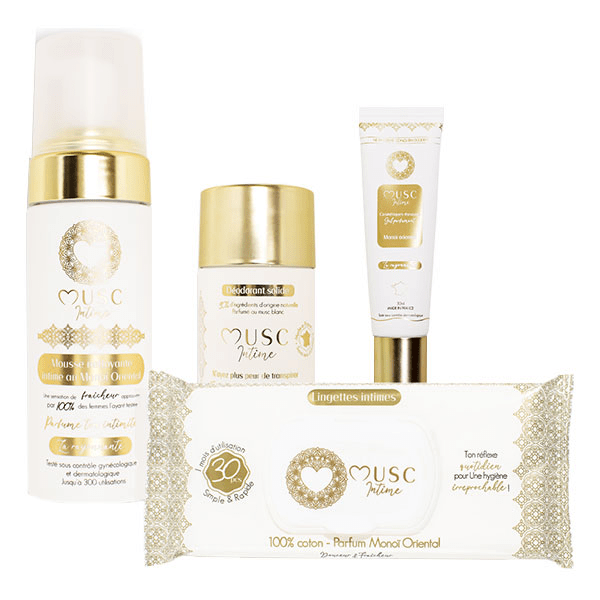 Rituel Parfumé Monoï Oriental - Déodorant, Gel, Mousse, Lingettes