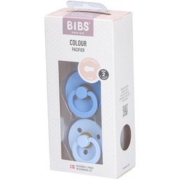 Tétine Duo bleu ciel/bleu bébé 6-18 mois