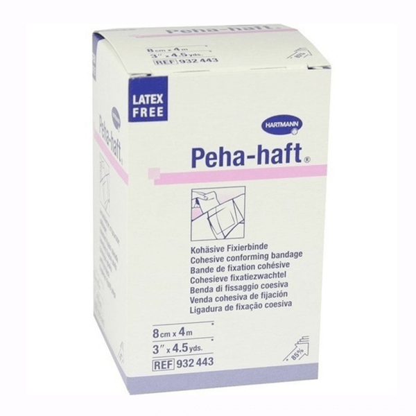 Peha Haft Bande Extensible et Cohésive 8cm x 4m