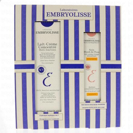Coffret Lait-Crème Concentré + Soin Blush de Peau Détoxifiant Abricot