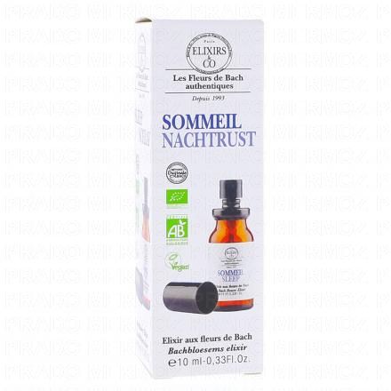 ELIXIRS & CO Fleur de Bach composition Sommeil bio 10ml