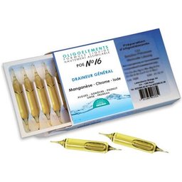 Poe N°16 Drainoligo Ampollas 20x2ml