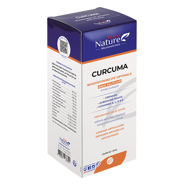 Curcuma Biodisponibilité Optimale 500ml