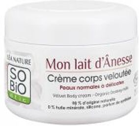 Mon Lait d'Ânesse Crème Corps Veloutée Biologique 200 ML - Pot 200 ml